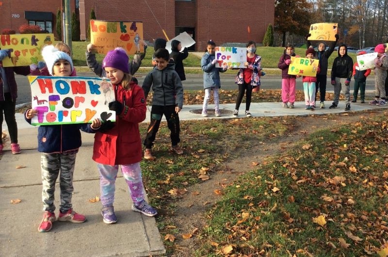 Montgomery Street School - Terry Fox Run